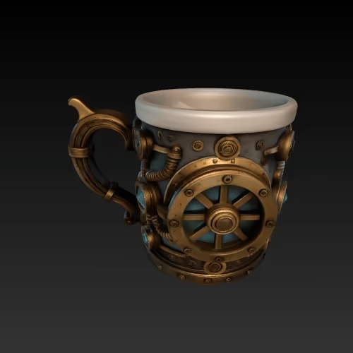 Steampunk Mug ❤️-4