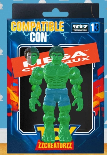 figura hulk de los 80 compatible