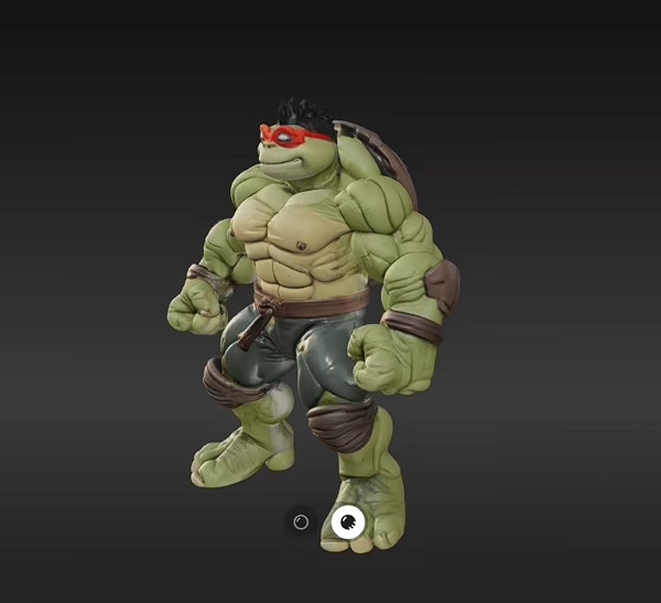 Hulk - Ninja Turtle Style