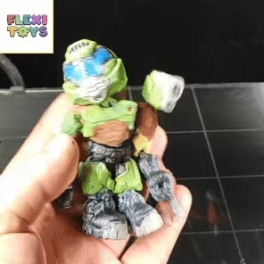 FLEXI PRINT-IN-PLACE DOOMGUY FANART-0