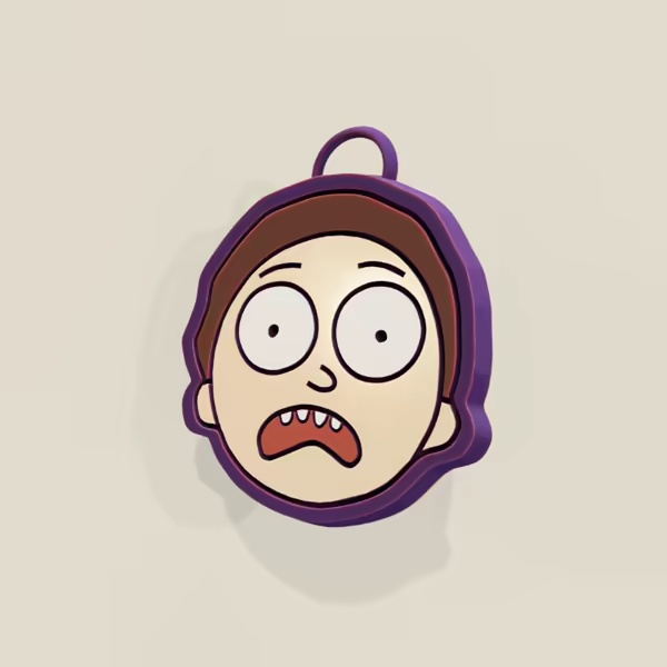 RICK AND MORTY FRIENDSHIP KEYCHAINS-0