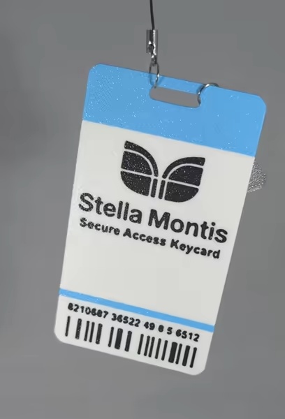 Stella Montis Security Checkpoint Key Card-6