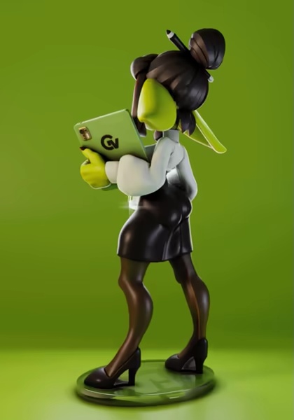 Rapariga Goblin "Escriturária" | OC