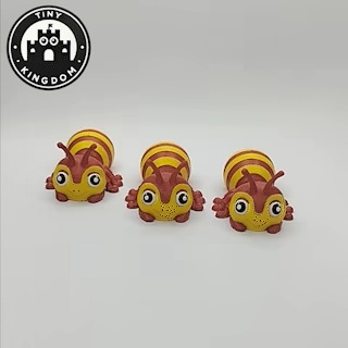 Flexi Tiny Ant, Keycahin version and 3mf files included-0