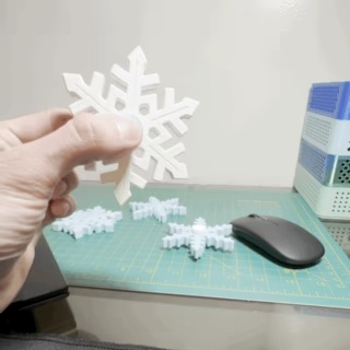 Snowflake Fidget Spinner Set-3