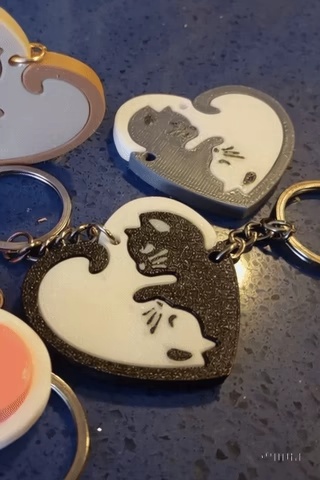 Cute Keychain For Couples!