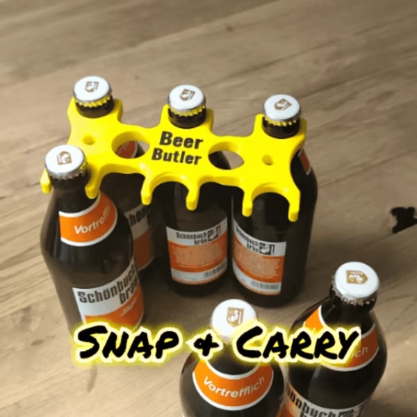 Beer Butler - 6 Pack Bottle carrier
