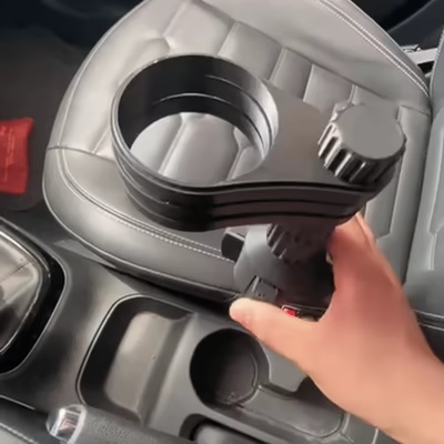 3-in-1 Automatic Cup Holder - 360º Rotation-0
