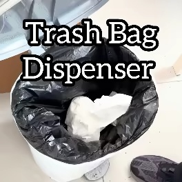 Trash Bag Dispenser for Garbage Bin