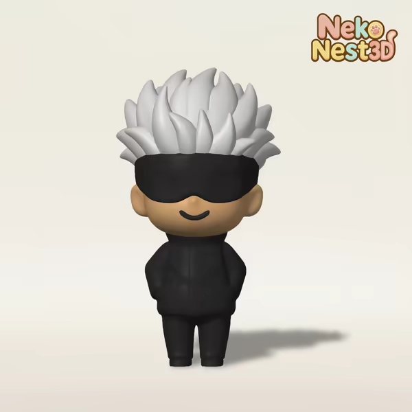 Satoru Gojo – Chibi Sorcerer (Jujutsu Kaisen)