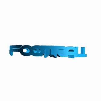 Text Flip - Football x Ball