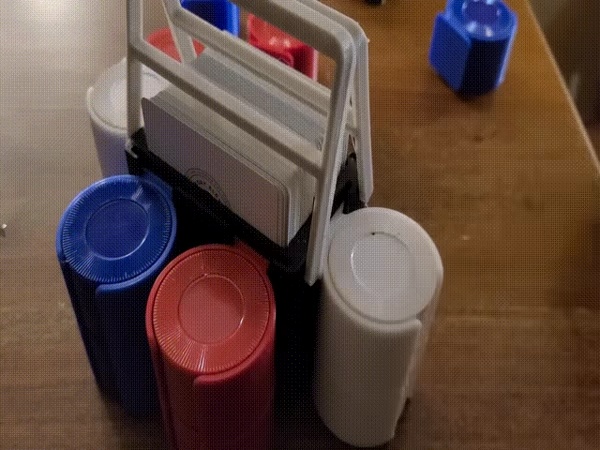 Poker Chip & Card Carousel