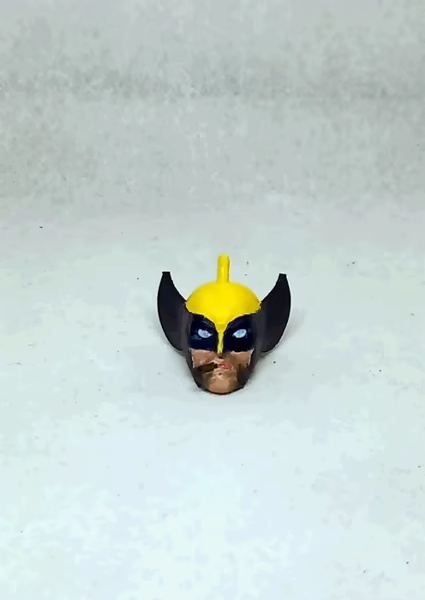 wolverine keychain With a cigar-1