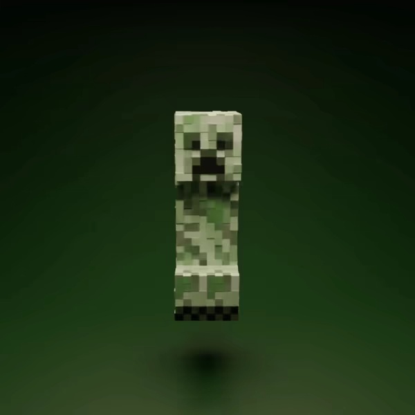 Minecraft Creeper Snap Fit