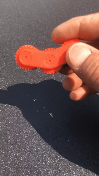 Herringbone Gear Tripple Spinner