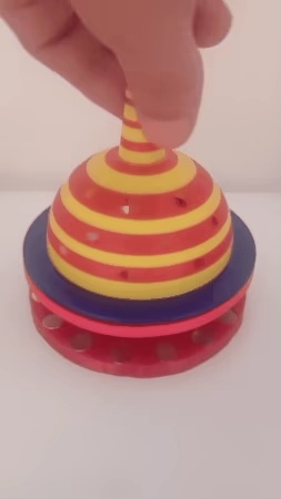 Mini Levitating Saucer/UFO — Easy Print, Real Hover Effect