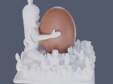 Tavşan Kız Yumurtalık Kawaii partisi vermek-0