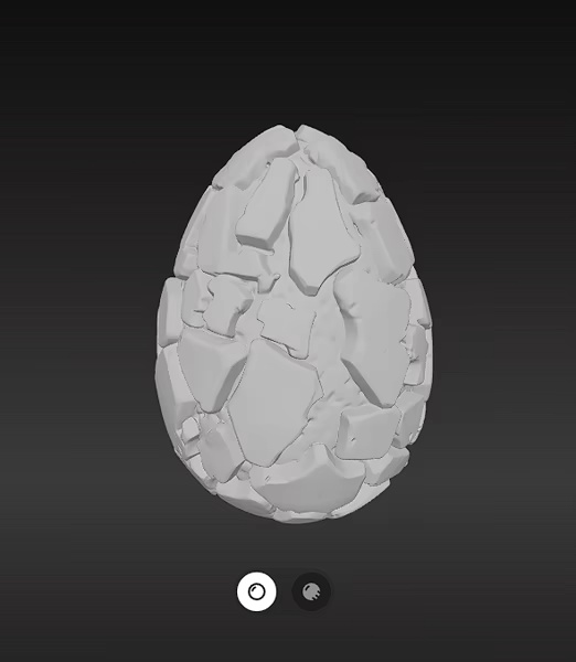 Oeuf de dragon - Game of Thrones-1
