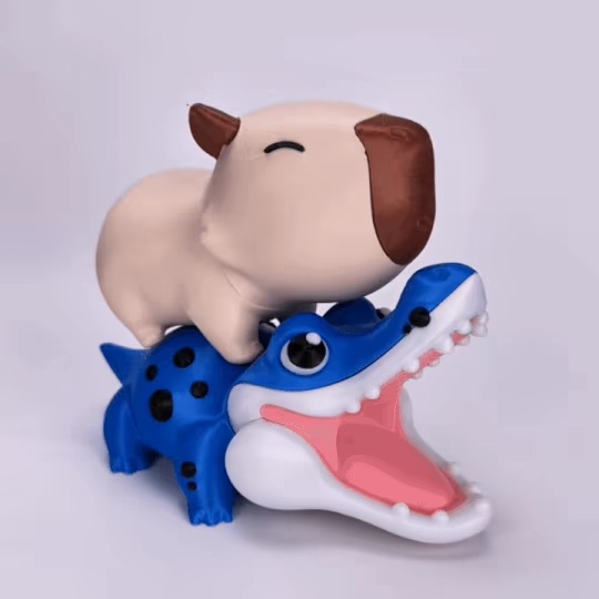 Capybara Crocodile - Multipart-1