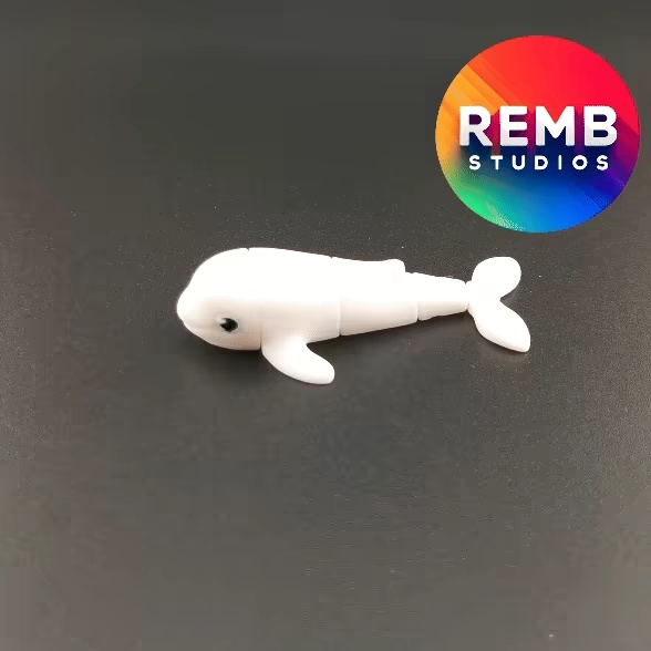 Balena beluga articolata | Balena beluga Flexi
