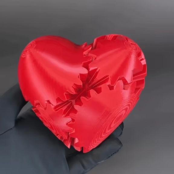 Brinquedo Fidget Heart Gear