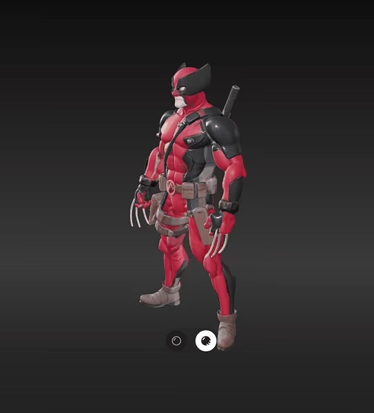 Wolverin Deadpool Style