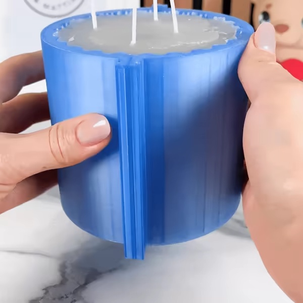 Mükemmel Kendin Yap Balmumu Sonuçları için Mum Kalıbı-1