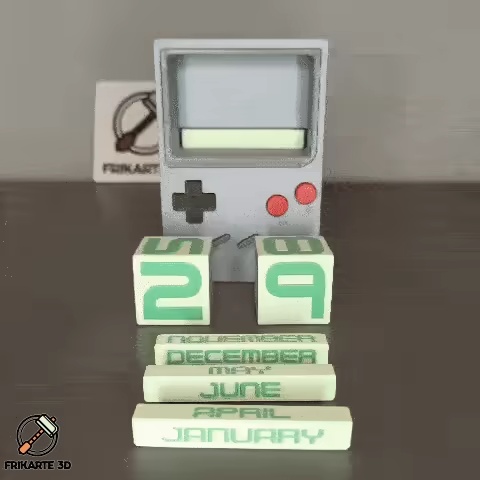 Calendario perpetuo Game Boy