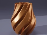 VASE 0039 B - RIBBON VASE B-3