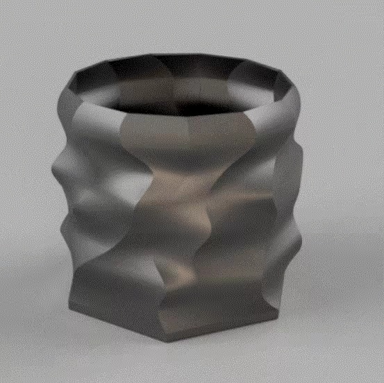 Pot tôle plié-0