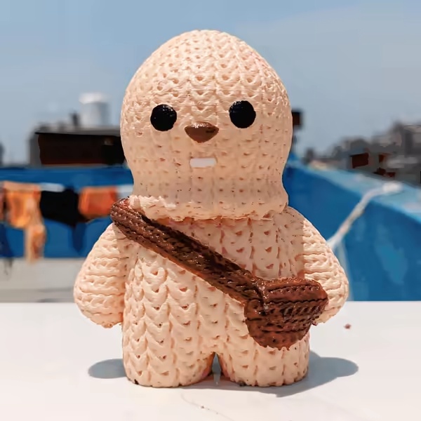 Knitted chewbacca (cute)
