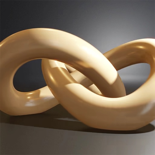 Knot Design Decoration Object