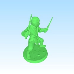 Ninja with Sai D&D DSA Heroquest