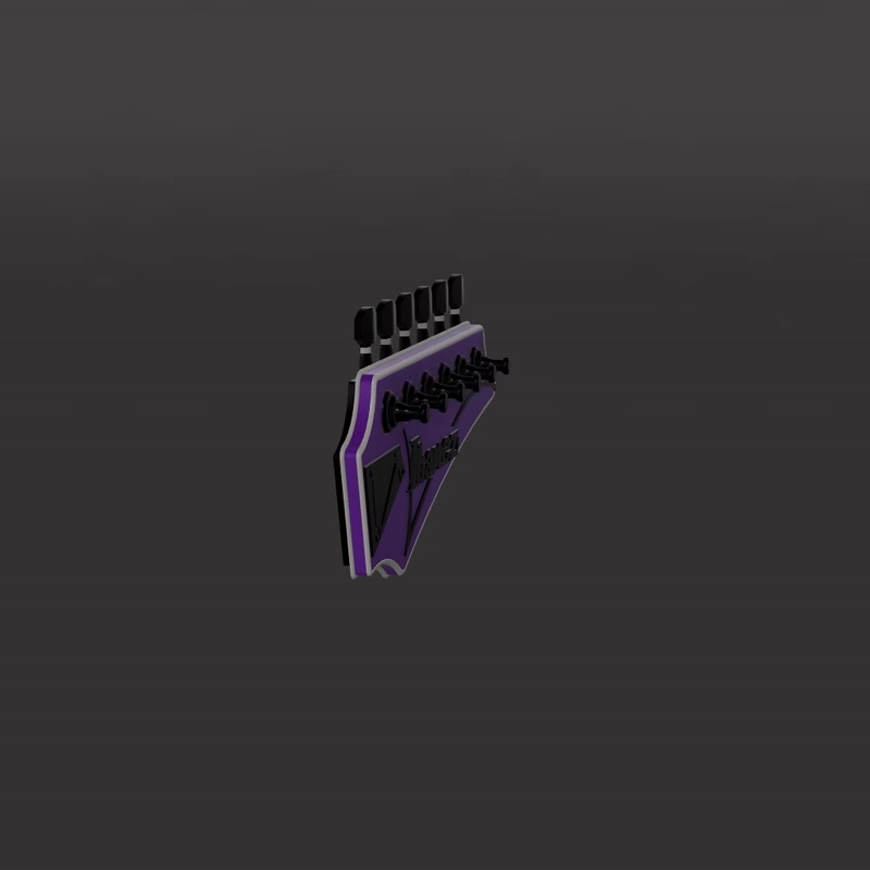 IBANEZ GUITAR HEADSTOCK - KEY HANGER / WALL ART-6
