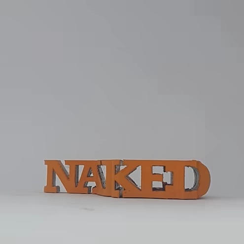Text Flip - Naked