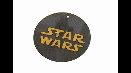Star wars poster(Debossed)-0