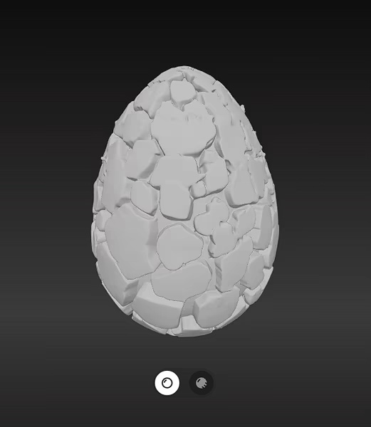 Oeuf de dragon - Game of Thrones-1