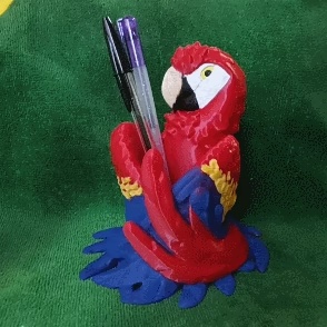 Macaw Pencil Holder-1