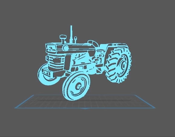 Tracteur - Massey Ferguson 165