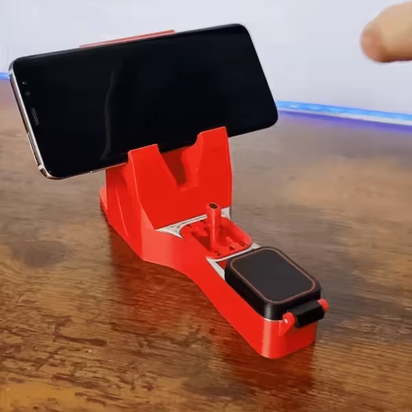 3D-печатная подставка для телефона в виде гоночной коробки передач