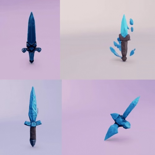 Diamond Knife Set (pack)