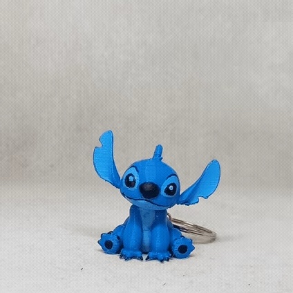 Stitch keychain v01-1
