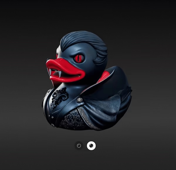 Vampire Duck Halloween-0