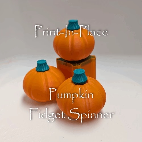Pumpkin Fidget Spinner-0