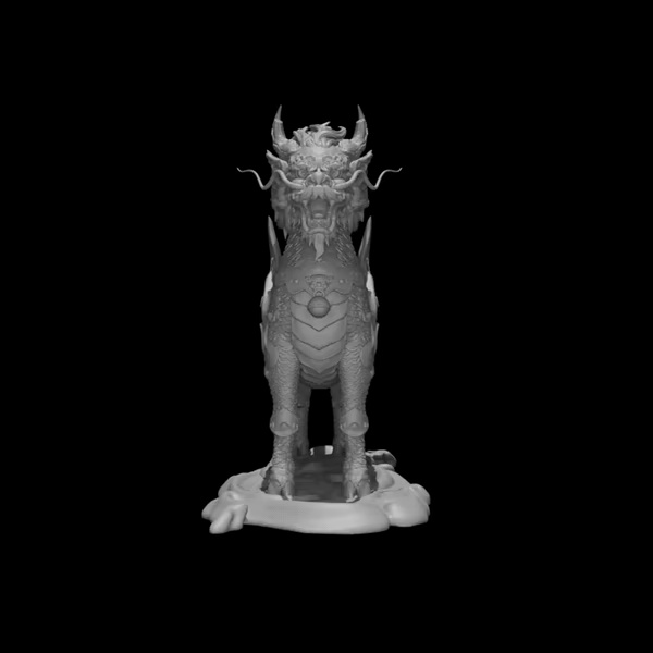 EXCLUSIVE ANCIENT CHINESE DRAGON DETAIL ORIENTED