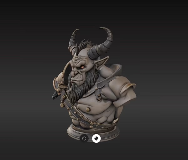 Bust Orc - World of Warcraft