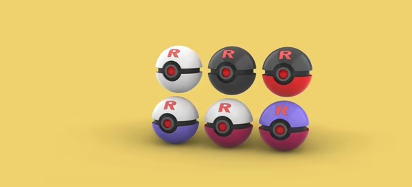 Pokeball Team Rocket Ball