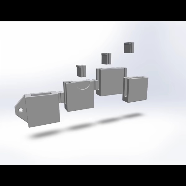 Держатель для USB-накопителей и картридеров