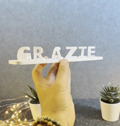 Grazie mille!