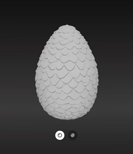 Oeuf de dragon - Game of Thrones-1
